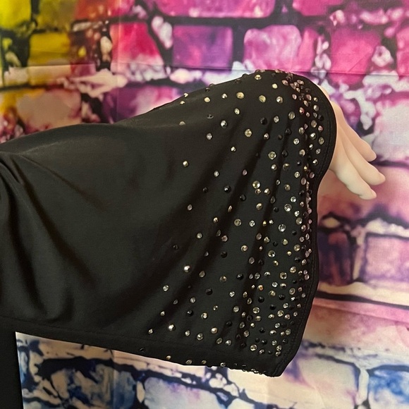 NWT Jessica Howard open V-neck A-line dress - Picture 8 of 11